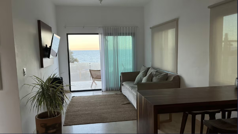 HABITACION DOBLE DELUXE CON VISTA AL MAR DISIERTO HOTEL BASTILLA DE LA PAZ BCS
